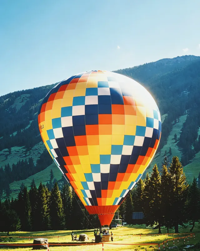 Balloon at Dusk
