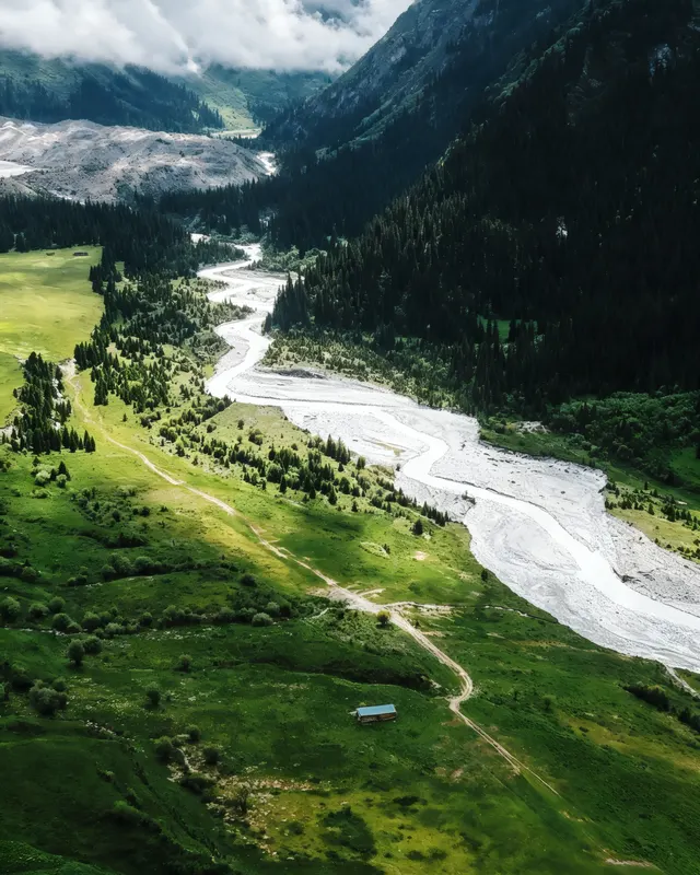 River Through the Valley